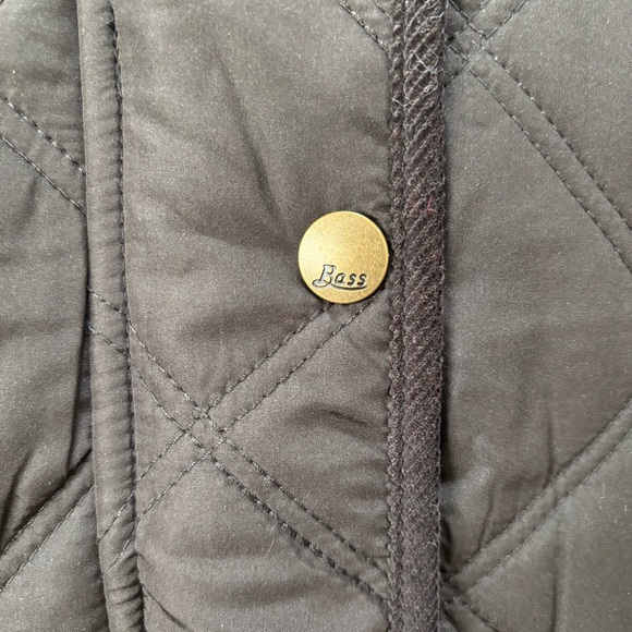 NWT GH Bass & CO Quilted Black Barn Jacket - Picture 13 of 14